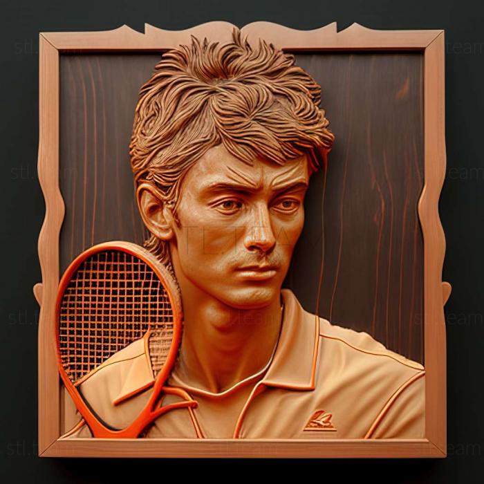 3D модель Принц тенісу Такеші Кономі (STL)